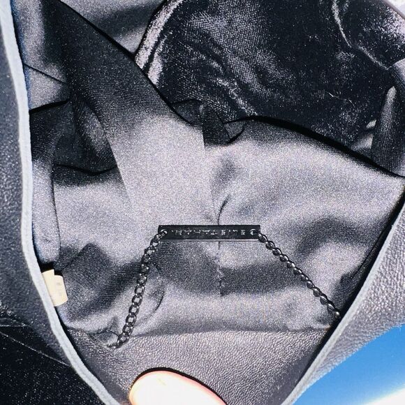 CELINE Phoebe Philo Peplum Black Mini Dress Empire Waist 40 US M/8 Crepe - Picture 11 of 12